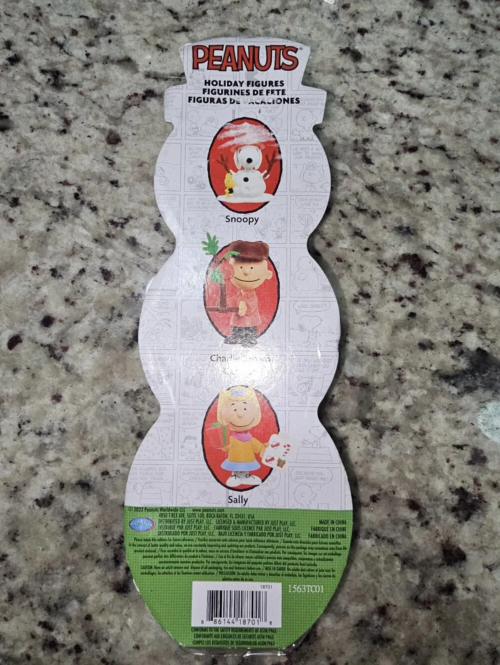 Peanuts Holiday Figures NIB